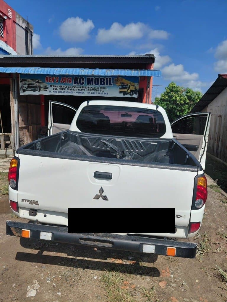 Pemeriksaan akhir Mitsubishi Strada Triton HD-X