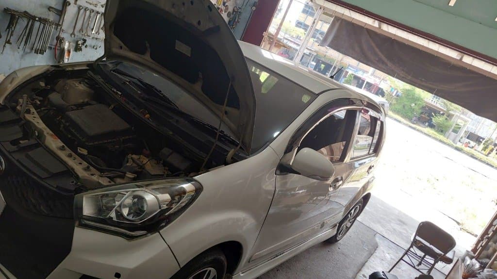 Dokumentasi Perbaikan Magnetic Clutch Kompresor AC Daihatsu Sirion
