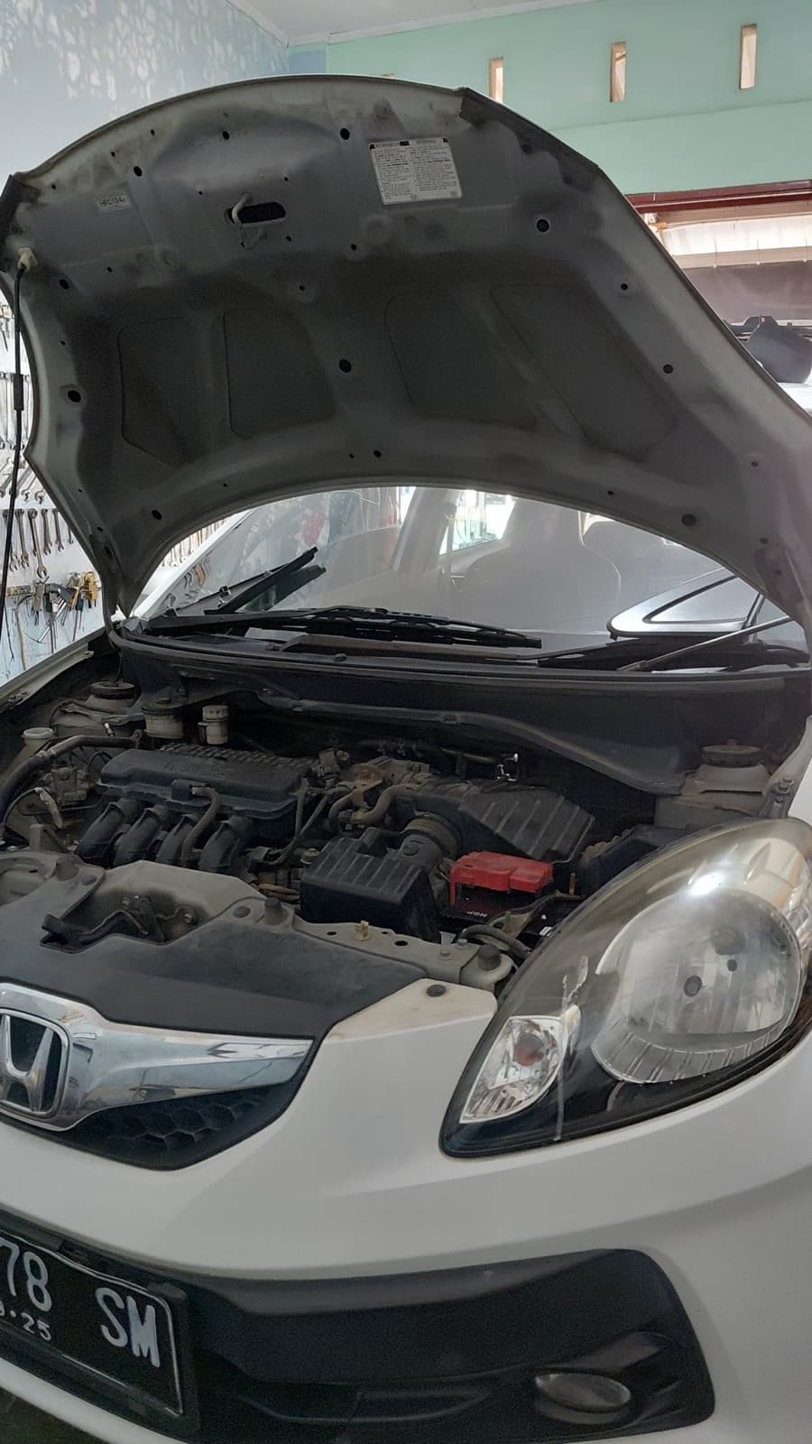 Dokumentasi Pemeriksaan area ruang mesin
