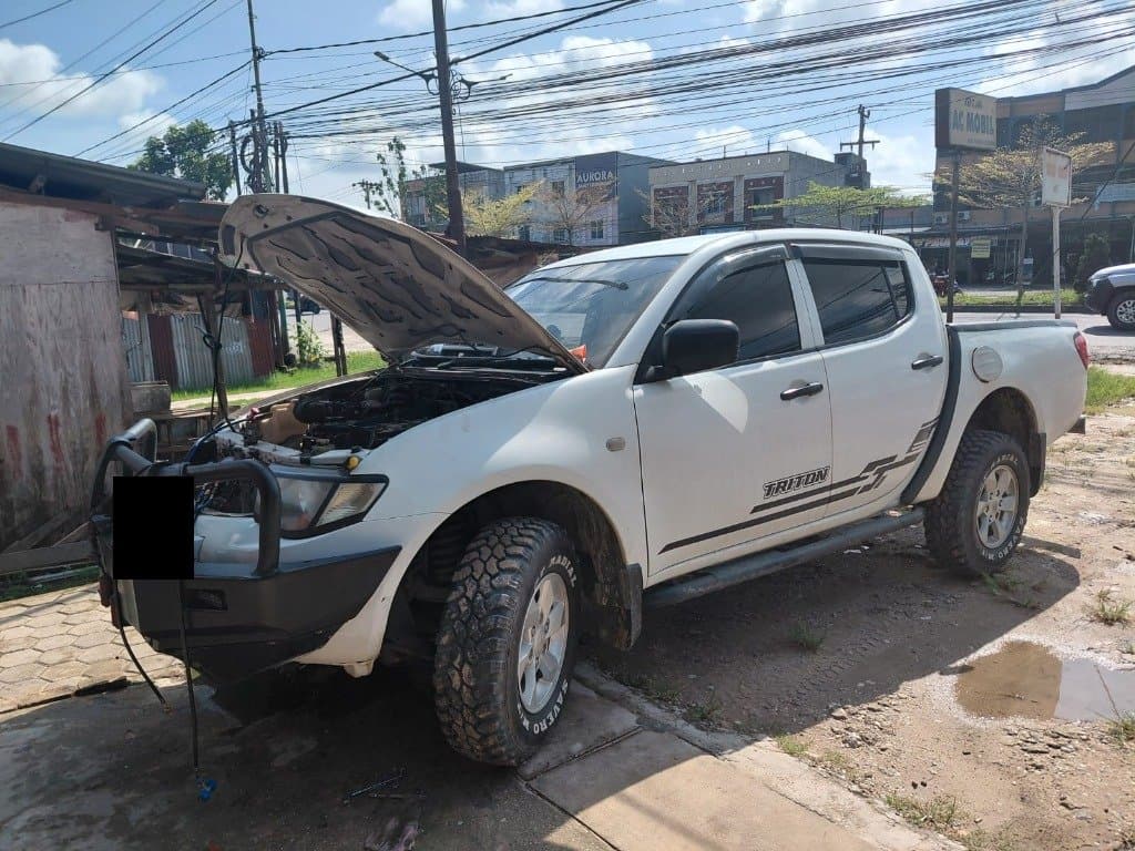 Dokumentasi Service & Overhaul AC Mitsubishi Strada Triton Double Cabin